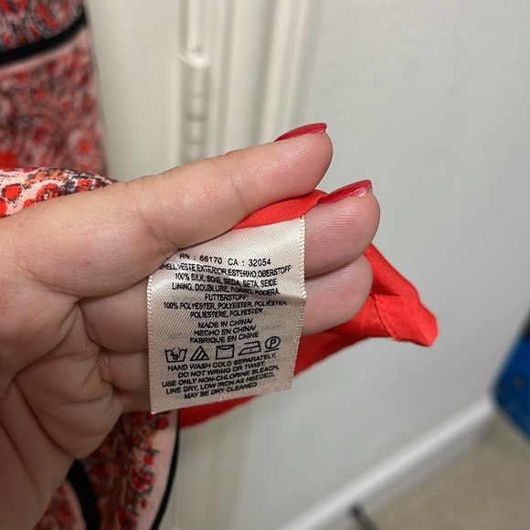 Anthro 100% silk dress - Picture 3 of 4